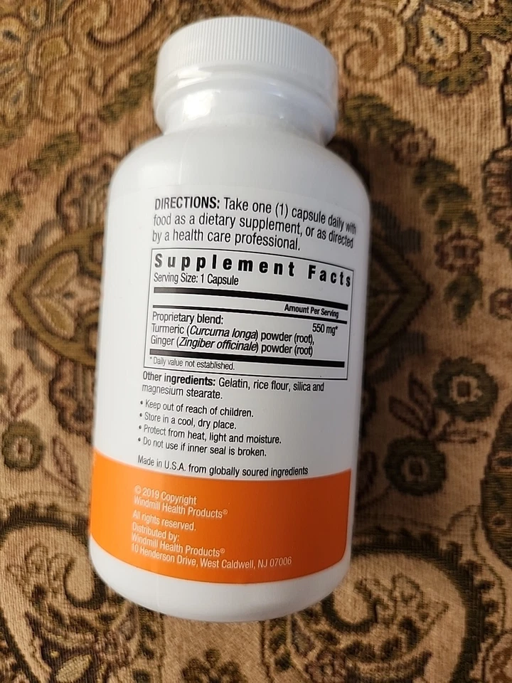 1 Cúrcuma Wellness Jardín con Jengibre Inflamatorio y Digestión 90 Cápsulas 07/2026 Foto 2 de 3