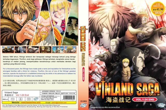 Vinland Saga Vol 1 24 End Japanese Anime Dvd For Sale Online Ebay