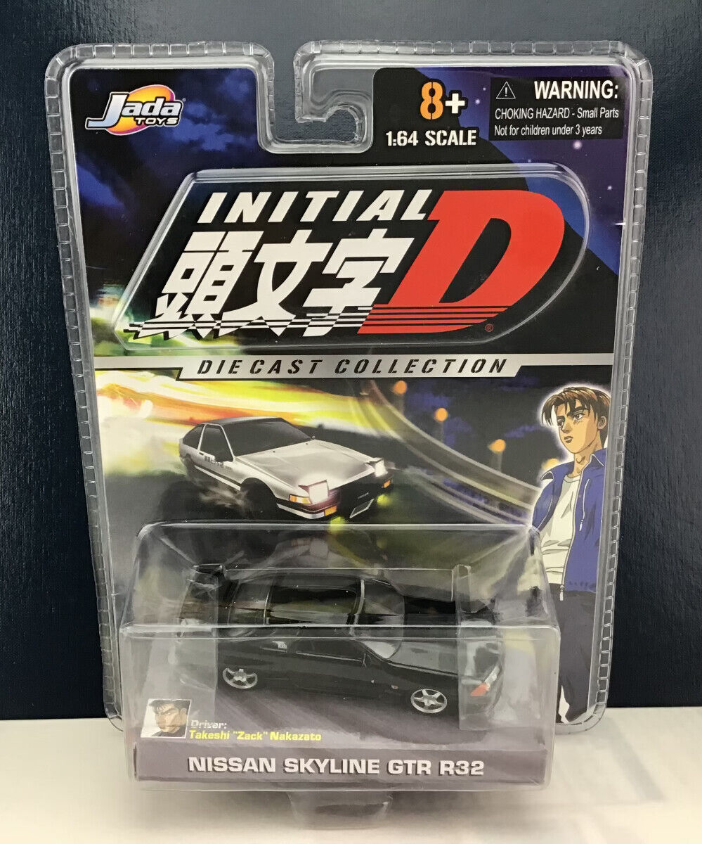 Nissan Skyline R32 Initial D Diecast Jada Toys Jada Toys Initial
