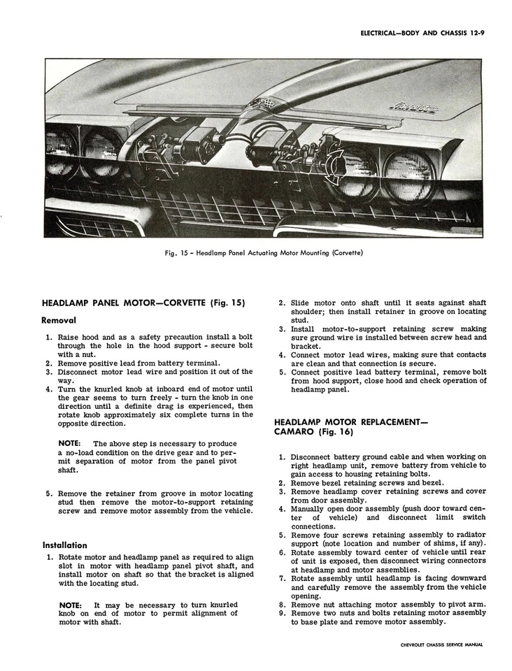 1967 Chevrolet Chassis Service Manual (Licensed High Quality Reproduction) - Image 3 of 3