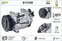 Valeo 813180 Kompressor, Klimaanlage FüR Renault