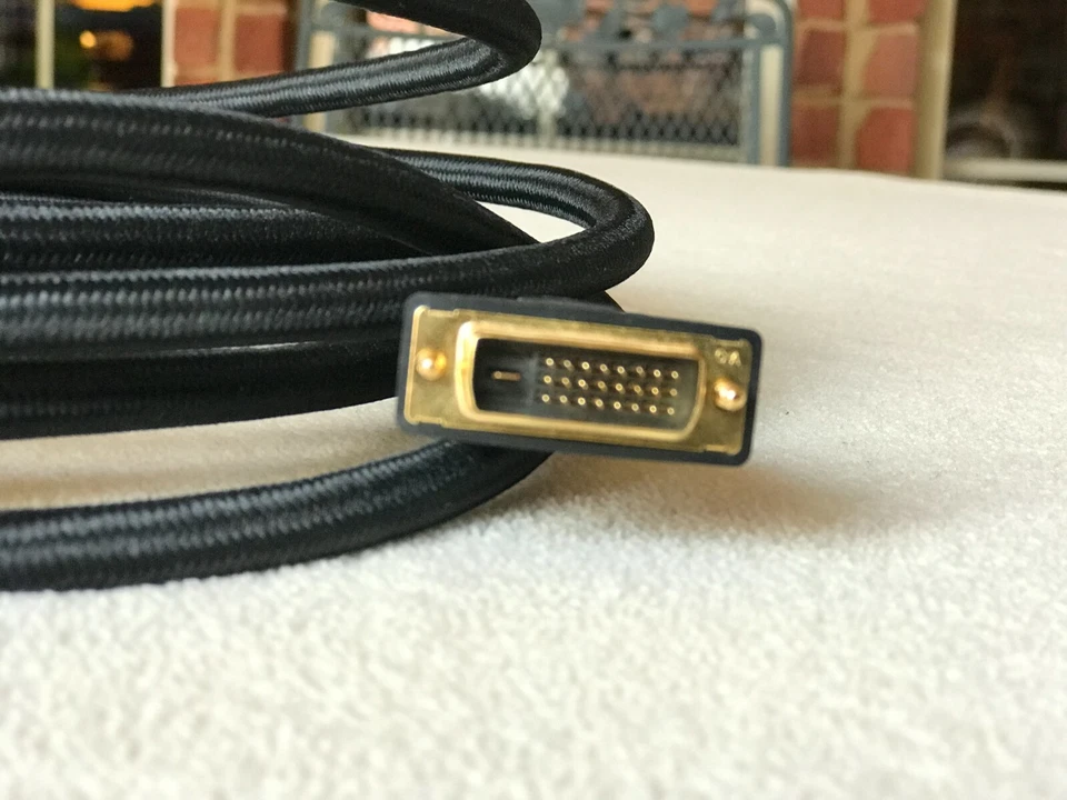 16 FT DVI - 24+1 Dual Link Male to Male Digital Video Cable Gold Plated HQ - Image 3 of 4