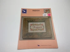 Twisted Threads Friends Counted Cross Stitch Pattern 9P