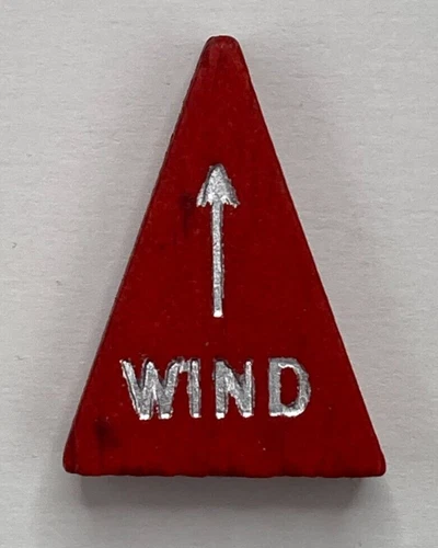 VTG 1961 Parker Brothers Yacht Race Game ORIGINAL WIND CHANGE Replacement Part