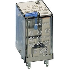 Image of Finder 55.34.8.048.0040 Plug-in Relay 48V AC 7A 4 change-overs 1pc