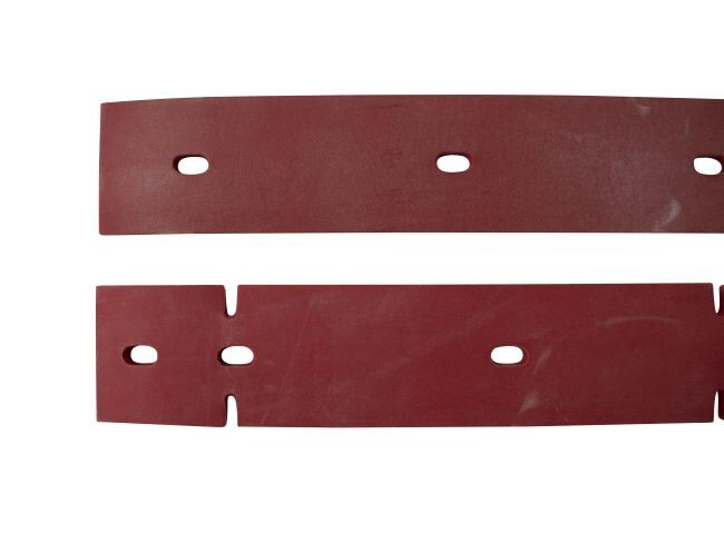 Squeegee Rubber Set, Natural Chewing Gum for HAKO HAKOMATIC B 45 / SCRUBMASTER B45 860mm