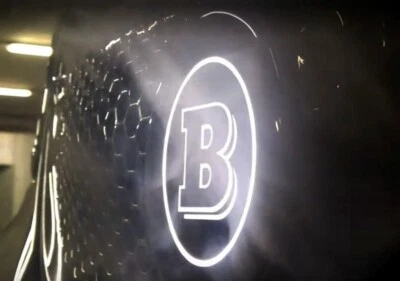 Für Mercedes Smart 453 Brabus 2015-2020 Frontgrill LED Emblem Abzeichen Logo - Bild 1 von 4