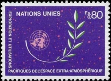 UN Geneva #Mi107 MNH 1982 Conference UNISPACE 82 [109]
