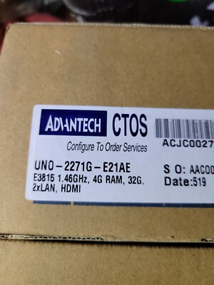 ADVANTECH UNO-2271G-E21AE EMBEDDED AUTOMATION COMPUTER