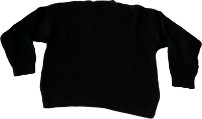 Vicinity Pullover Knit Rool Neck Sweater Mens Size 2XL Black Long