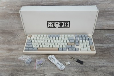 EPOMAKER Galaxy100 1800 ANSI US Layout Hot-Swap Gasket-Mounted Tri-mode