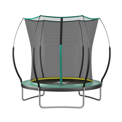 6FT Springfree Trampoline, Safer Bungee System, No-Gap Net, Quiet Durable Jump