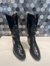 Dan Post Black Texas Senate Boots Mens 9.5D