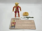 VINTAGE GI JOE ARAH MINTY BLOWTORCH 1984 COMPLETE WITH CARD HASBRO
