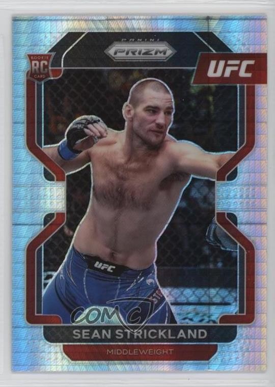 2022 Panini Prizm UFC Hyper Prizm Sean Strickland #172 1bi0