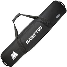 Padded Snowboard Bag- Perfect for Air Plane Travel for Snowboard, 165CM BLK