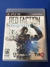Red Faction: Armageddon (Sony PlayStation 3, 2011) CIB, Manual, Mint Disc!