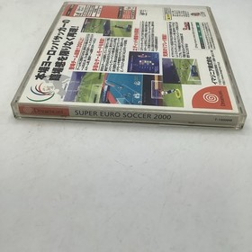 SUPER EURO SOCCER 2000 Spine * Dreamcast Sega.