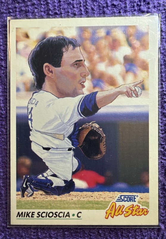 1992 Score - All-Star Mike Scioscia #782