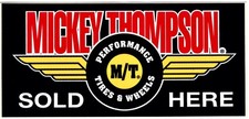 Mickey Thompson Performance Tires Wheels Sold Here Vinyl Peel Stick Decal