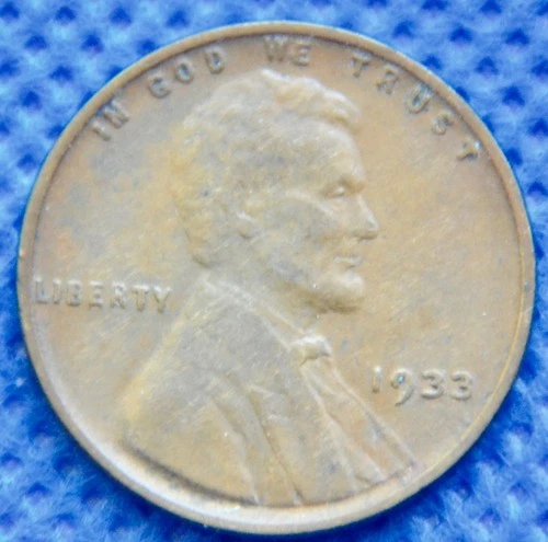 1933-P - Lincoln Wheat Cent - Fine - #N617