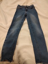 Old Navy High-Rise Rockstar Jeggings Girls Size 12 Blue Denim Jeans