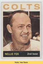 1964 Topps Nellie Fox #205 HOF READ 0q4