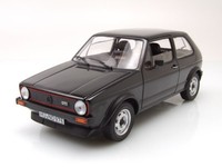 Vw Golf 1 Gti 1976 Schwarz Modellauto 1:18 Norev