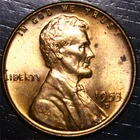 1953 D Lincoln Wheat Penny 1c US Coin Denver Mint Uncirculated