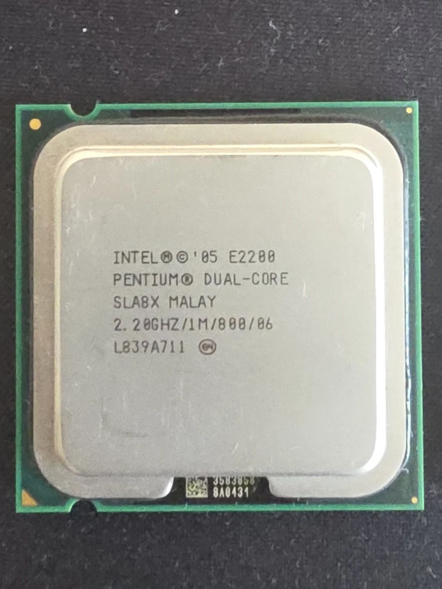 Lot De 10 Processeurs Intel Pentium Dual Core E5200 2.5GHz - LGA775 - Occasion
