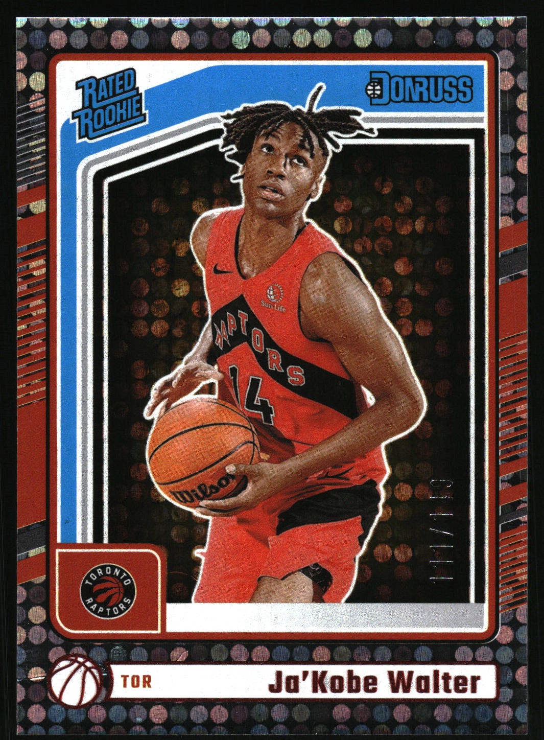 2024-25 Donruss #231 Ja’Kobe Walter Disco