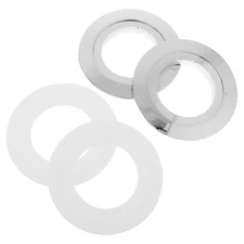 2 Sets Button Conversion Patch Dual Push Flushing Toilet Converter