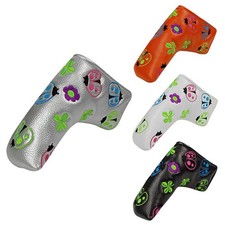 Golf Leather Putter Cover Lightweight Magnetic Putter Cover High-Quality Thick