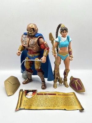 Masters of the Universe Classics Darius and Mara of Primus Figure Lot Mattel