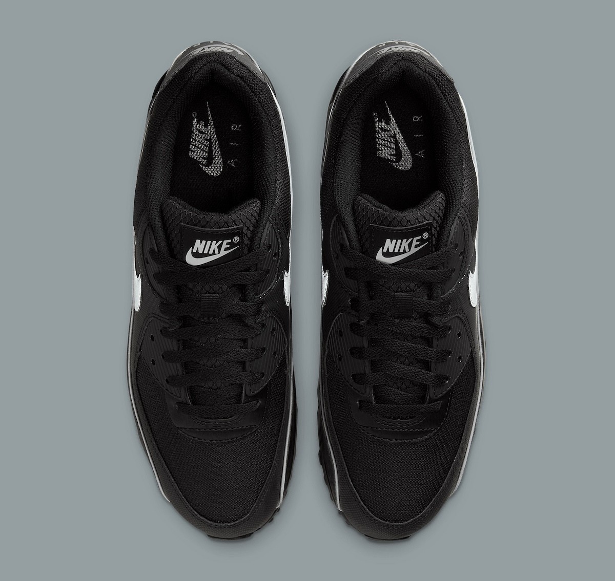 Nike Air Max 90 PRM Shoes Black Reflective HV4517-002 Men\'s Size 9 NEW Nike Air Max 90 PRM Shoes Black Reflective HV4517-002 Men main image 2