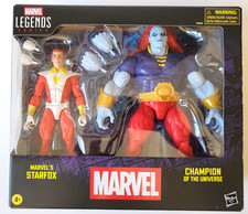 Marvel Legends Starfox & Champion of the Universe avengers Hasbro