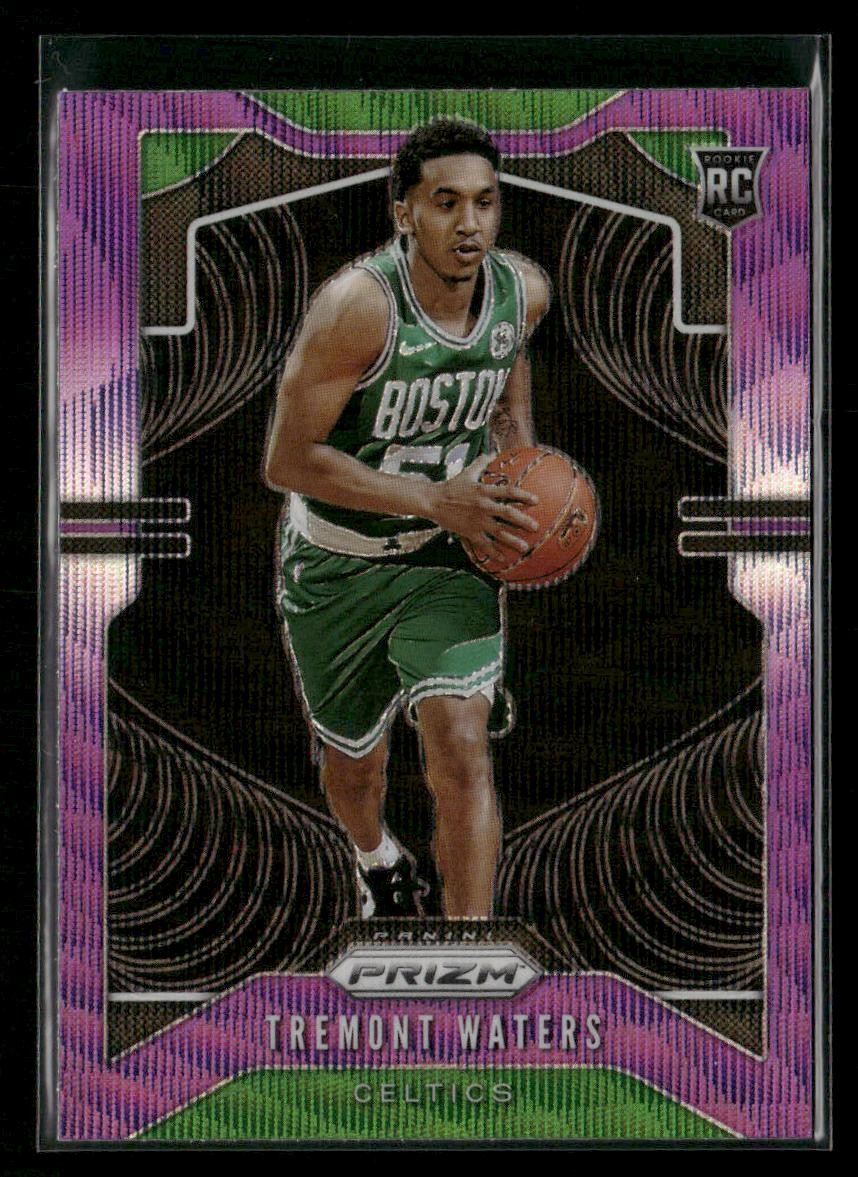 2019-20 Panini Prizm #286 Tremont Waters Prizms Purple Wave RC