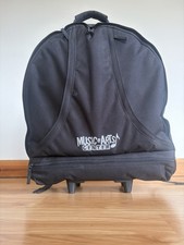 Drum Pack Snare Case/Tasche Softshell Rucksack/Schultergurt+Ständer Rollrollen