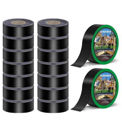 Joist Tape,2'' X 50' Butyl Deck Joist Tape,Waterproof Joist Tape for Decking,Deck