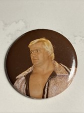 Pat Patterson AWA Wrestling Button 1980s