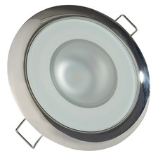 Lumitec Mirage montaje empotrado espectro de luz RGBW - bisel pulido 113117