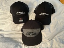 Ford F-150 Lightning Truck Cap Hat Lot Black
