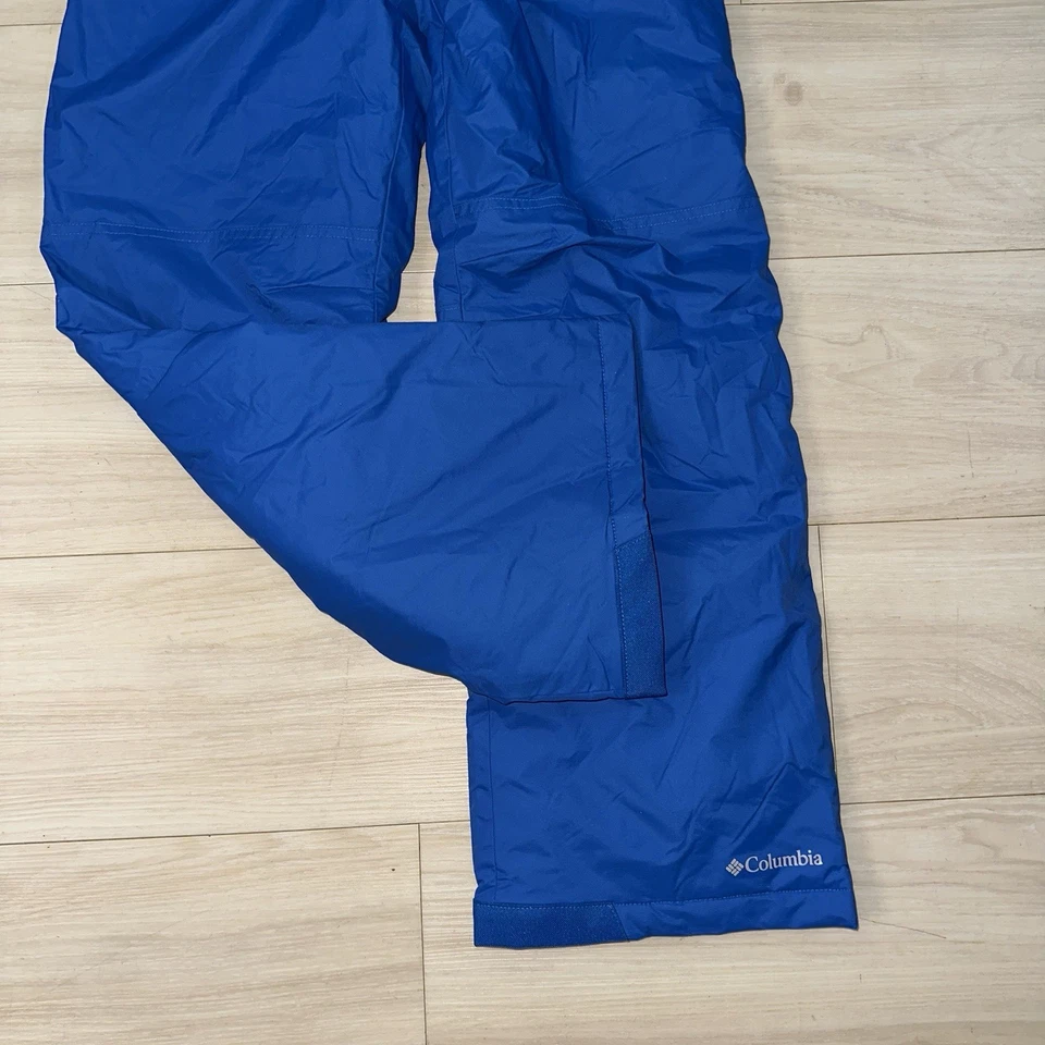 NEW Columbia Kids Snowslope II Bib Snow Ski Snowboarding Youth Large Royal Blue - Image 3 of 4