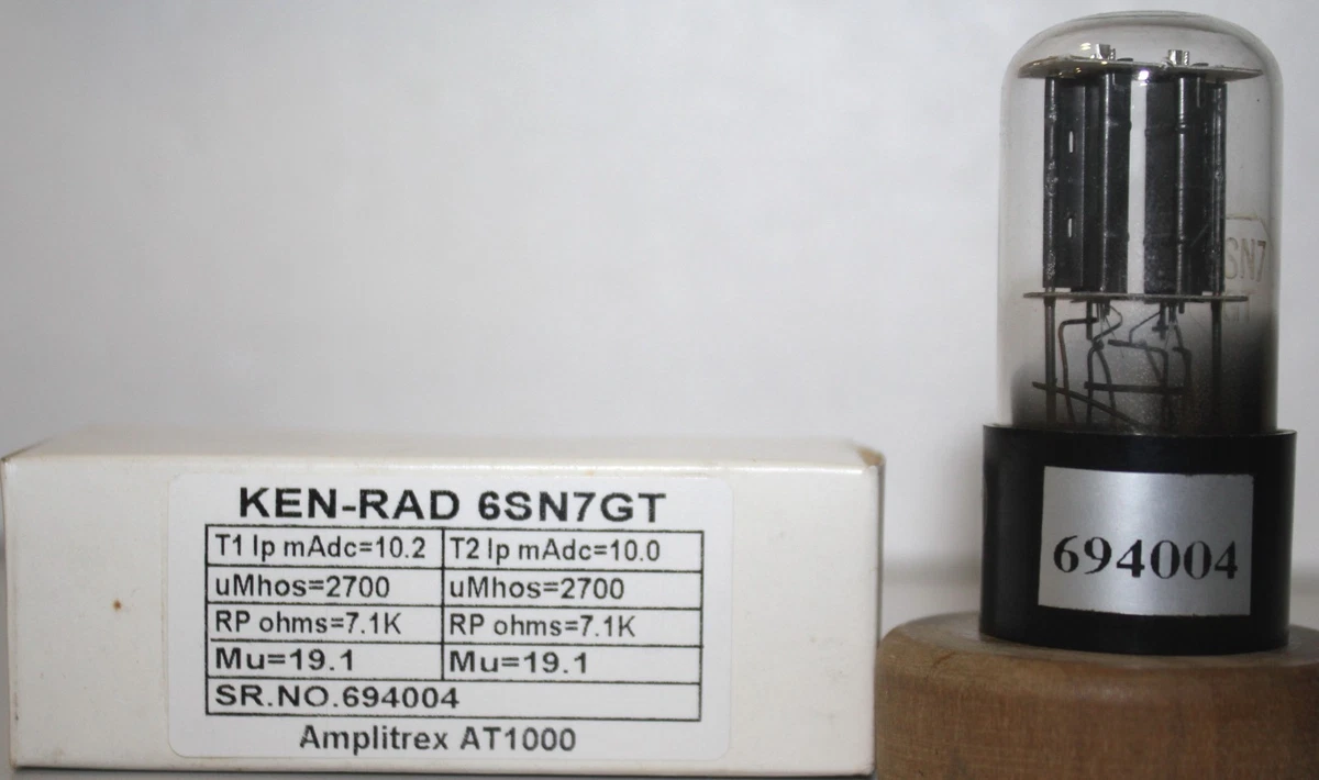 Ken Rad 6sn7 for sale - eBay