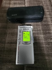 Sony ICD-ST10 Stereo Digital Handheld IC Voice Recorder Silver POWER ON