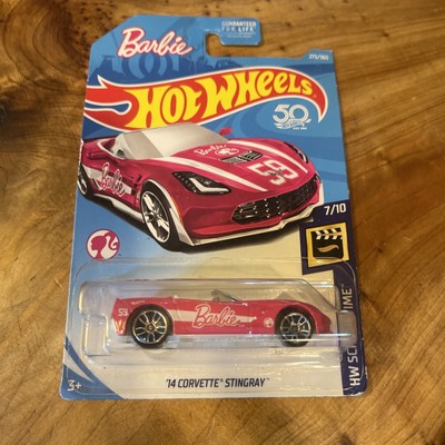 Hot Wheels, Barbie Themed,  14 Corvette Stingray