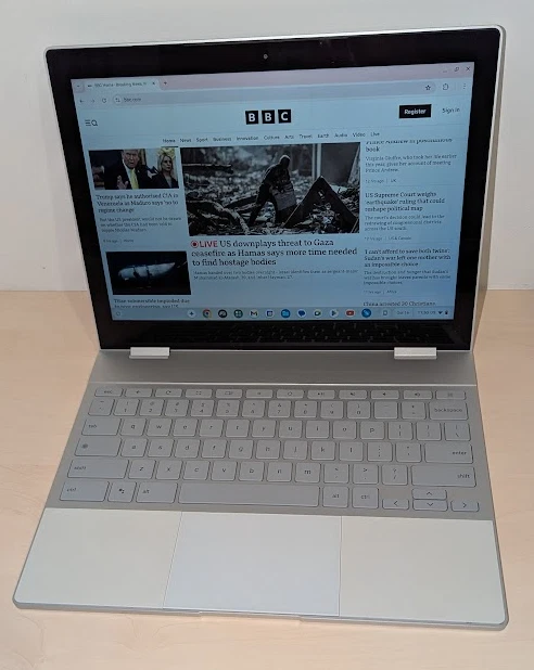 Google Pixelbook C0A Chromebook 12.3 Touchscreen i5-7Y57 1.2Ghz 8GB 128GB AS NEW - Bild 2 von 4