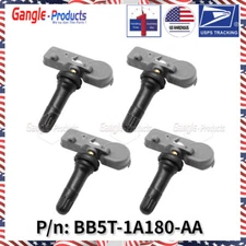 SET 4x BB5T-1A180-AA 433MHz TMPS Tire Pressure Sensor For Ford DV6T-1A180-AA