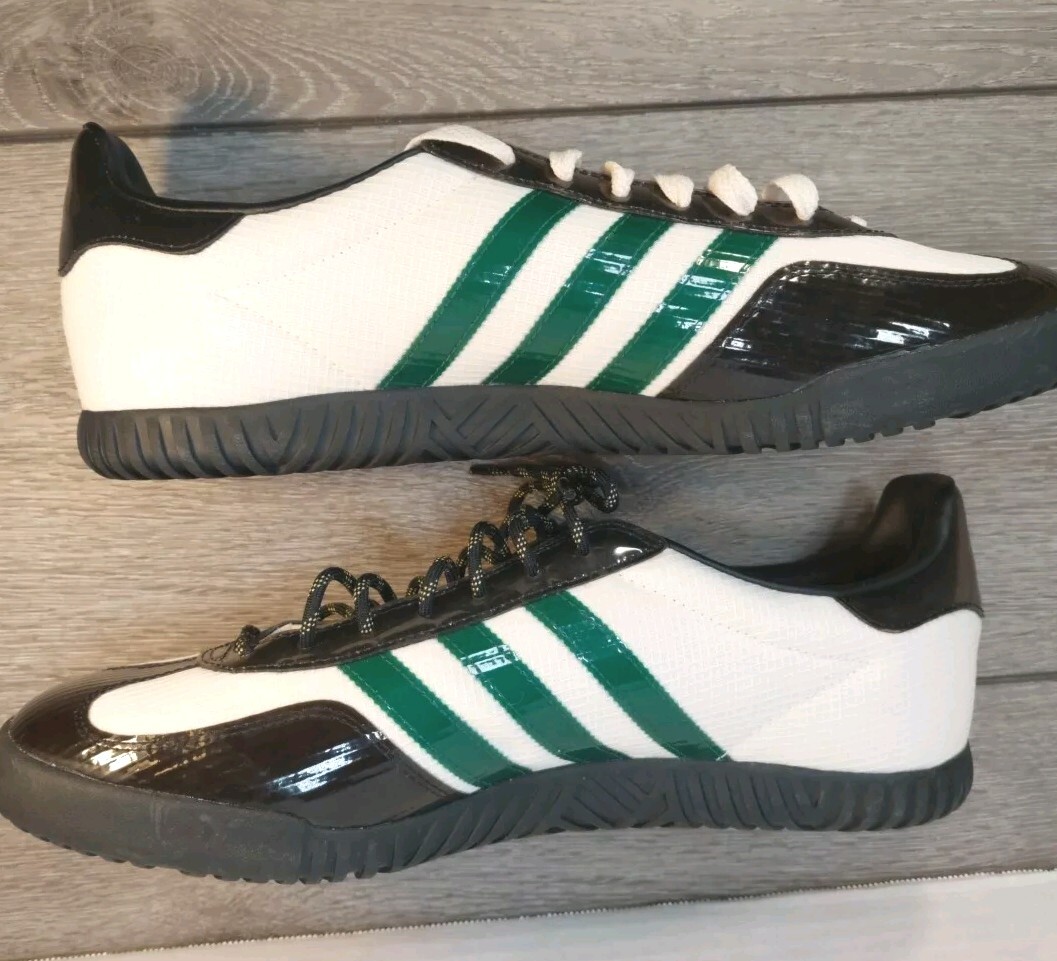 adidas gazelle silver green womens Adidas A.B. Gazelle Indoor Blondey Mccoy Chalk White Noble Green  Kicks  Machine