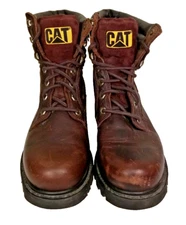 Caterpillar Leather Boots Youth Size 8.5 Stock # 79670 Walking Machines